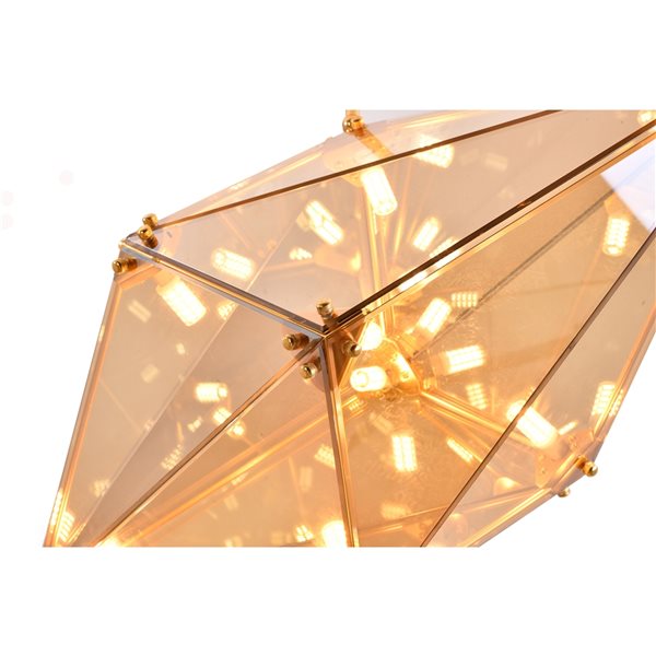 Design Living 9-light Modern/contemporary Chandelier - Gold