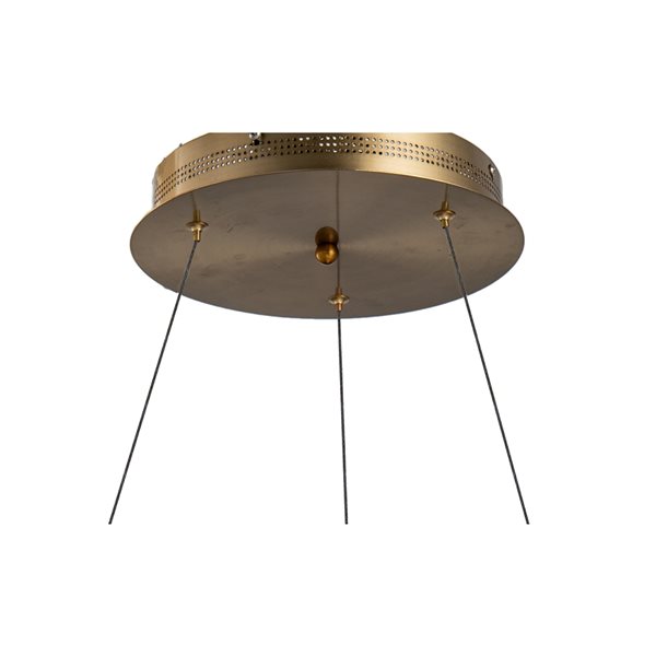 Design Living 1-light Gold Modern/contemporary Chandelier