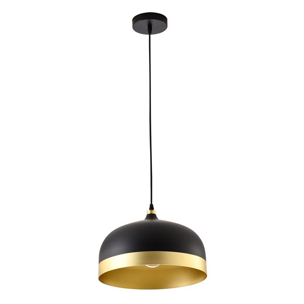 Design Living Black Modern/contemporary Geometric Incandescent Medium Pendant Light