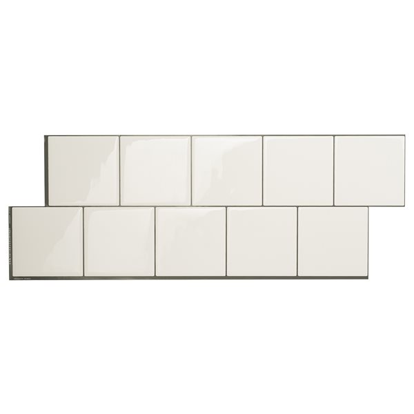 Smart Tiles Square Velden 22 29in X 8, Smart Tiles Backsplash Review