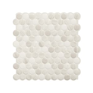 Smart Tiles Penny Terra  8.97in x 8.95in  4PK  Peel and Stick Backsplash