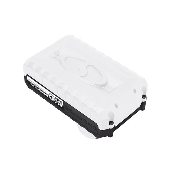 Batterie pour équipement rechargeable et sans fil au lithium-ion par Snow Joe de 24 V, 1,3 Ah