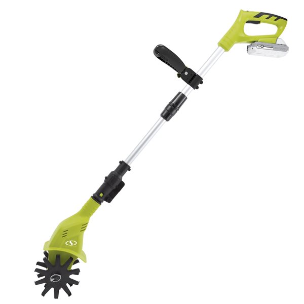 Motoculteur Électrique Sans Fil 20V - 250 Tr/min, 10 Lames, Largeur 10 Cm, Pour Jardin