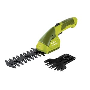 Sun Joe 7.2 V 6-in Dual Cordless Electric Hedge Trimmer (Battery and Charger Included)