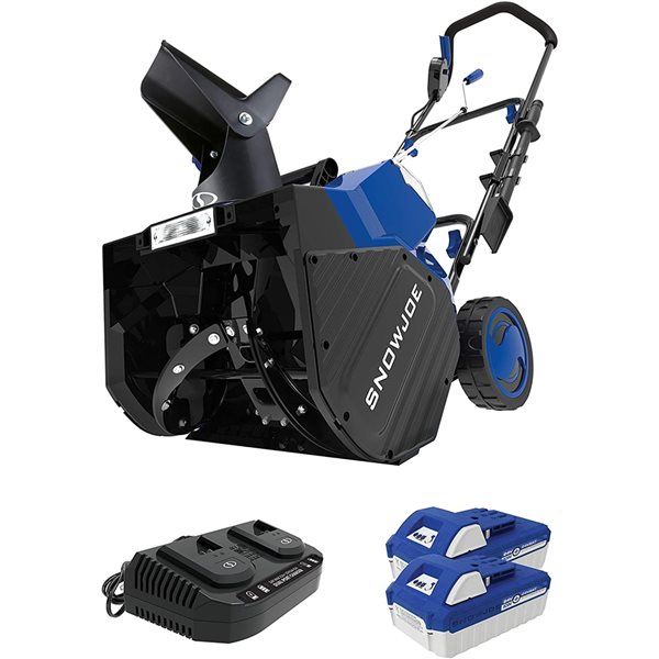 Snow Joe 48 V 20-in Single-Stage Push with Auger Assistance Cordless Electric Snow Blower (Battery and Charger Included)
