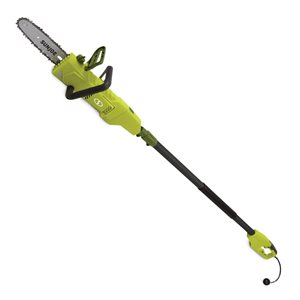 Sun Joe 6 A 8-in Corded 2-in-1 Convertible Electric Telescoping Pole Chainsaw