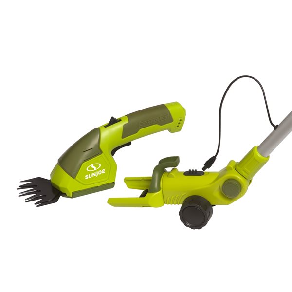 Sun Joe V 6-in Dual Cordless Electric Hedge Trimmer with