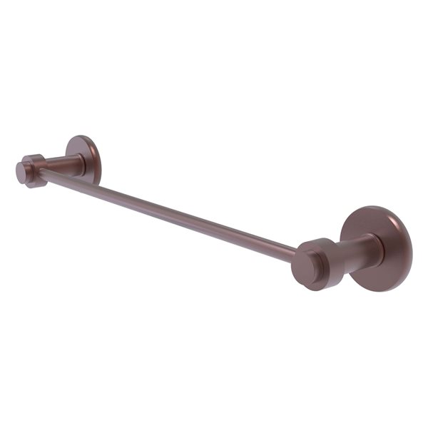 Allied Brass Mercury 30-in Antique Copper Wall Mount Single Towel Bar