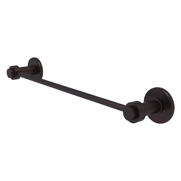 Allied Brass Mercury 30-in Antique Bronze Wall Mount Single Towel Bar