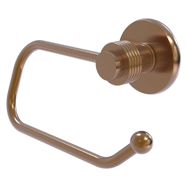 Allied Brass Mercury Wall Mount Single Post Brushed Bronze Toilet Paper Holder