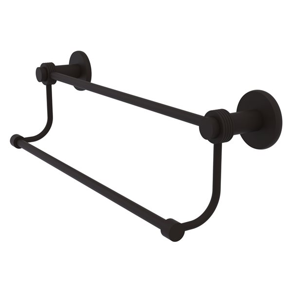 Allied Brass Mercury 18-in Wall Mount Double Towel Bar in Oil Rubbed Bronze