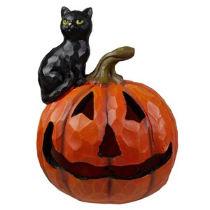 Northlight LED Tabletop Jack-O'-Lantern Decoration