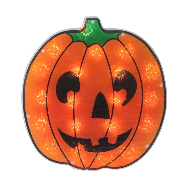 Northlight Jack-O'-Lantern Decoration with Light