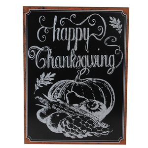 Northlight Chalkboard Thanksgiving Wall Art