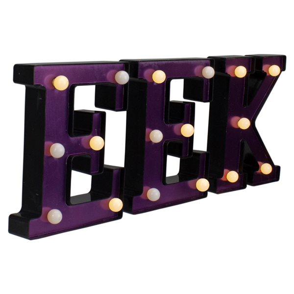 Northlight LED EEK Halloween Sign