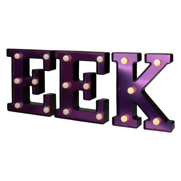 Northlight LED EEK Halloween Sign