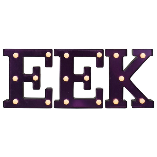 Northlight LED EEK Halloween Sign