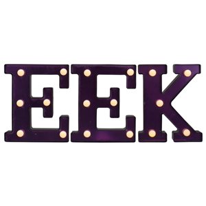 Northlight LED EEK Halloween Sign