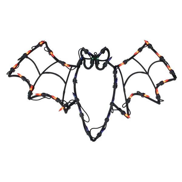 Northlight Bat Decoration with Lights