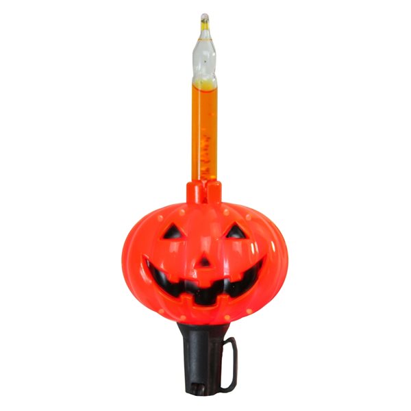 Northlight Jack O'Lantern Halloween Bubble Light Set