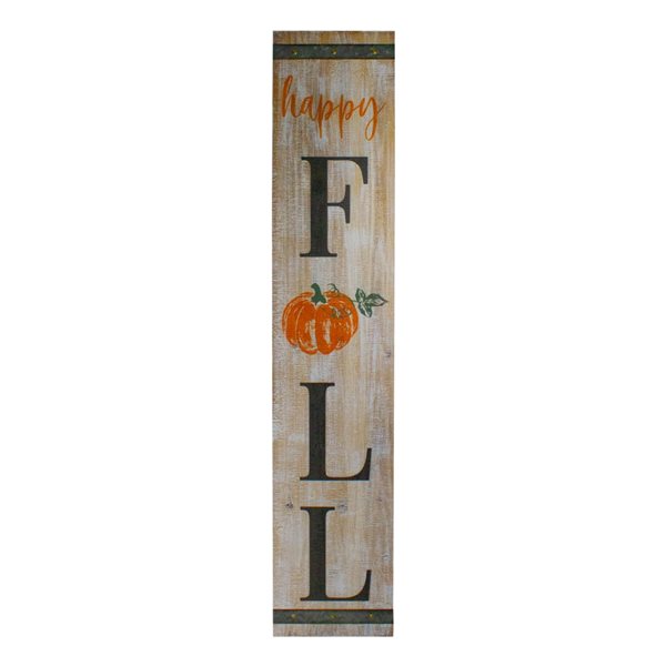 Northlight Happy Fall Wood Wall Art 34337549 | RONA