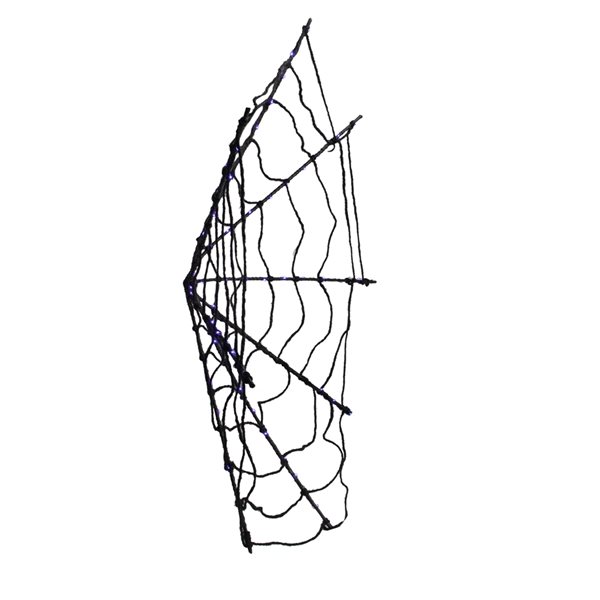 Northlight Spider Web Decoration with Lights