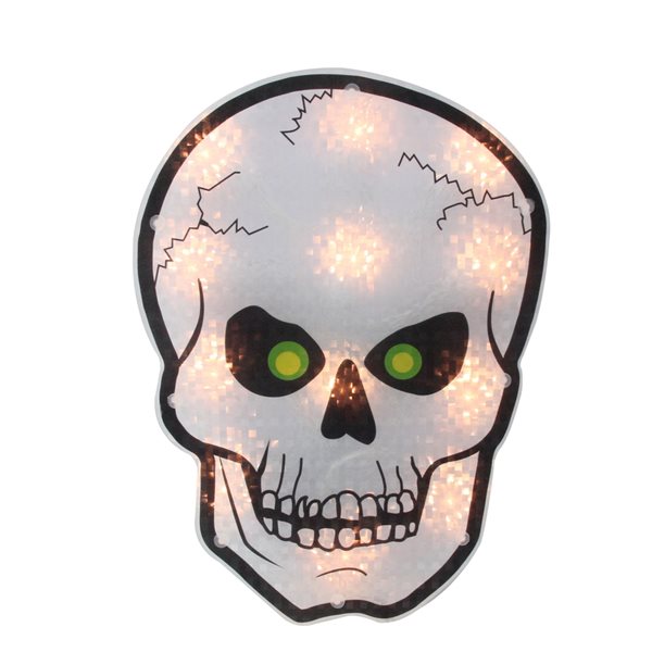 Northlight Skull Decoration with Light