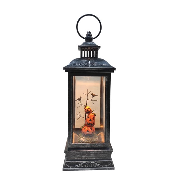 Northlight LED Halloween Lantern with Stacked Pumpkins
