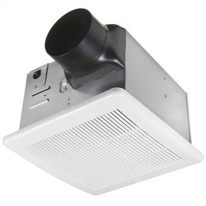 American Imaginations 1.5-Sone 90 CFM White Bathroom Fan Energy Star Certified