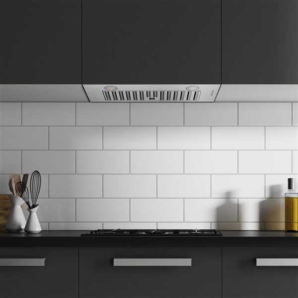 Hauslane 30-in Convertible Insert Stainless Steel Range Hood