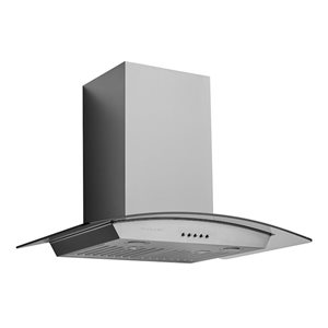 Hauslane 30-in Stainless Steel Convertible Wall-Mounted Range Hood