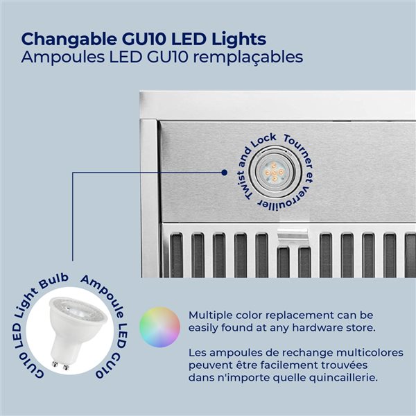 Hauslane 30in Ducted Matte White Range Hood UCPS18WHT30