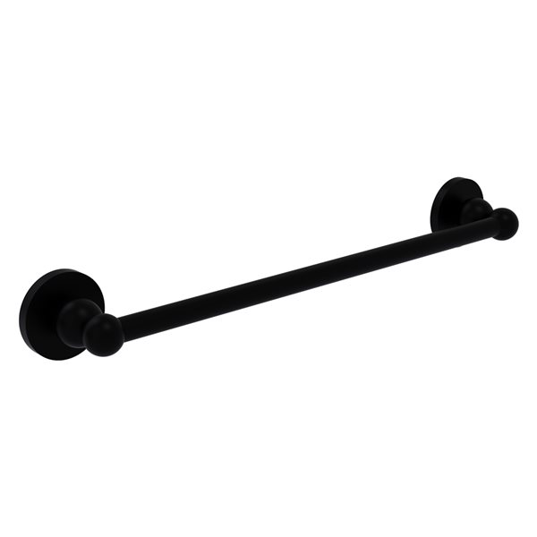 Allied Brass Bolero 18-in Matte Black Wall Mount Single Towel Bar