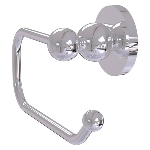 Allied Brass Bolero Wall Mount Polished Chrome Single Post Toilet Paper Holder