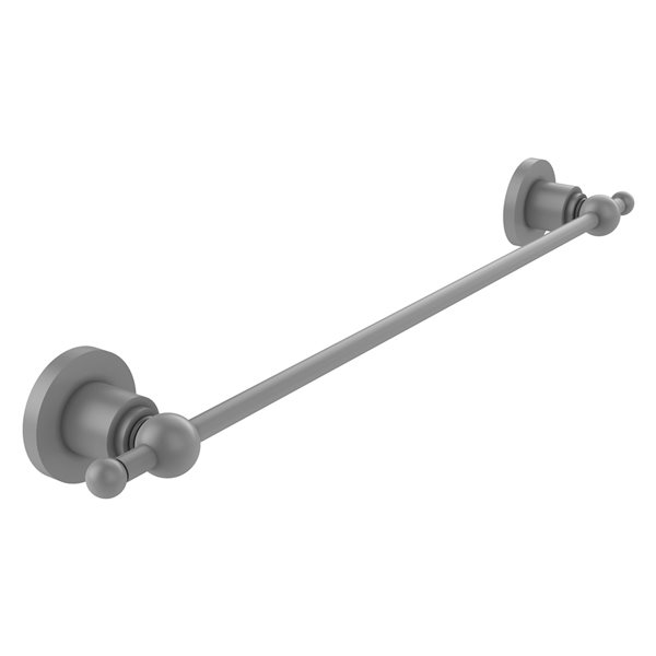 Allied Brass Astor Place 36-in Matte Grey Wall Mount Single Towel Bar