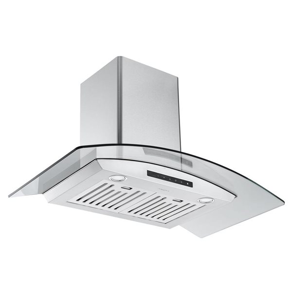 Ancona 36-in Convertible Stainless Steel Wall Mounted Range Hood