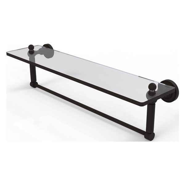 Allied Brass Dottingham 22in OilRubbed Bronze Glass Wall Mount