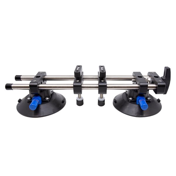 Tooltech Xpert 265-lb Blue, Grey and Black Plastic Tile Double Suction Cup