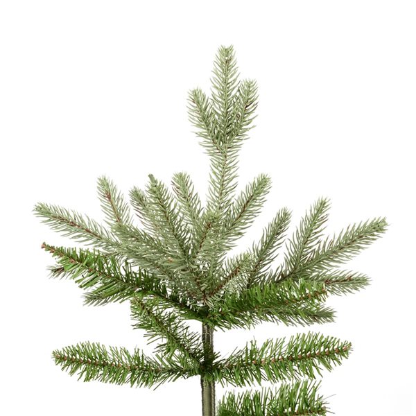 Vickerman 4.5-ft Leg Base Balsam Fir Full Right Side Up Green Artificial Christmas Tree