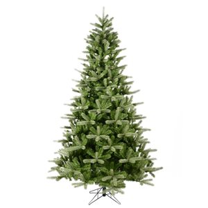 Vickerman 7.5-ft Leg Base King Spruce Full Right Side Up Green Artificial Christmas Tree