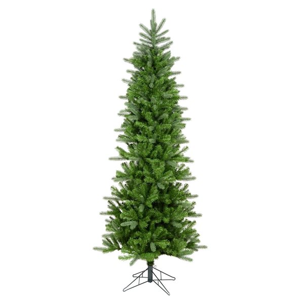 Vickerman 5.5-ft Leg Base Pencil Spruce Slim Right Side Up Green ...