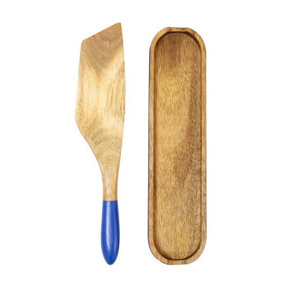 Mad Hungry Brown and Blue Spurtle Set - 2-Piece