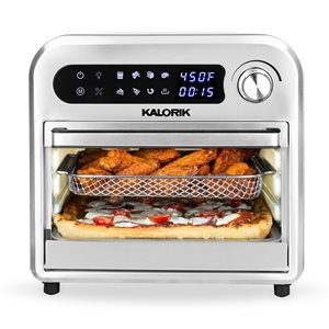 Kalorik 11.92-L (2.62-gal.) Stainless Steel Air Fryer Oven