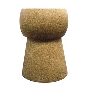 Epicureanist Wood Champagne Cork Table