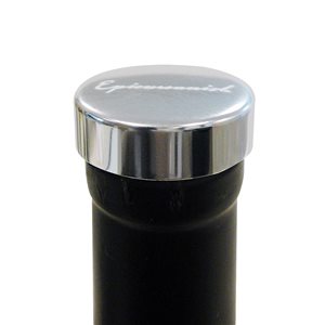 Epicureanist Stainless Steel Metallic Wine Bottle Stoppers (Set of 2)