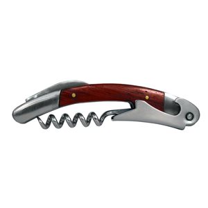 Epicureanist Waiter Style Corkscrew with Wood Handle