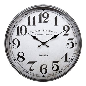 Kiera Grace Parnell Analog Round Standard Wall Clock