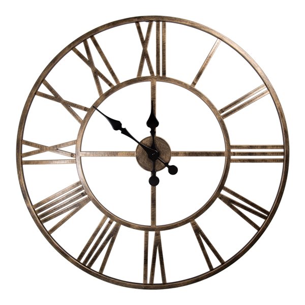 Kiera Grace Jodie Analog Round Wall Clock HO80096-1INT | RONA