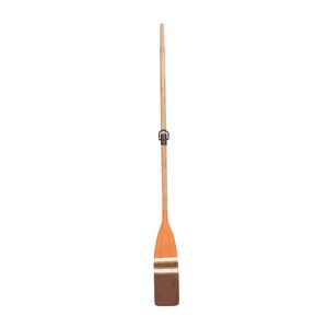 Grayson Lane 61-in H x 5.5-in W Brown Wood Coastal Paddle Wall Accent