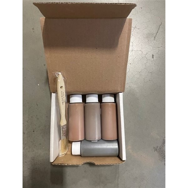 Quality Stone Modern Brick Terracotta Latex Paint Kit 4 x 2-oz. Tube